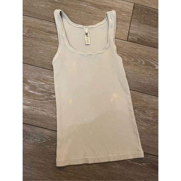 Skims Cotton Rib Long Tank Defect - Picture 14 of 16